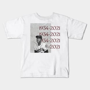 Hank aaron 1934 Kids T-Shirt